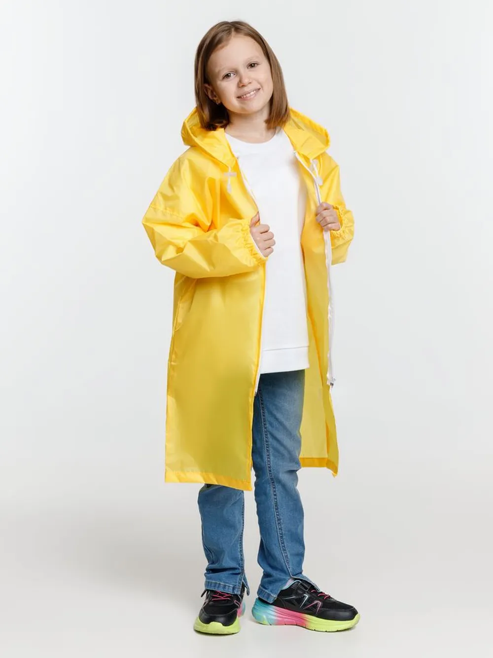 Дождевик детский Rainman Kids, желтый, 7-9 лет заказать онлайн с вашим дизайном на заказ в Москве и области