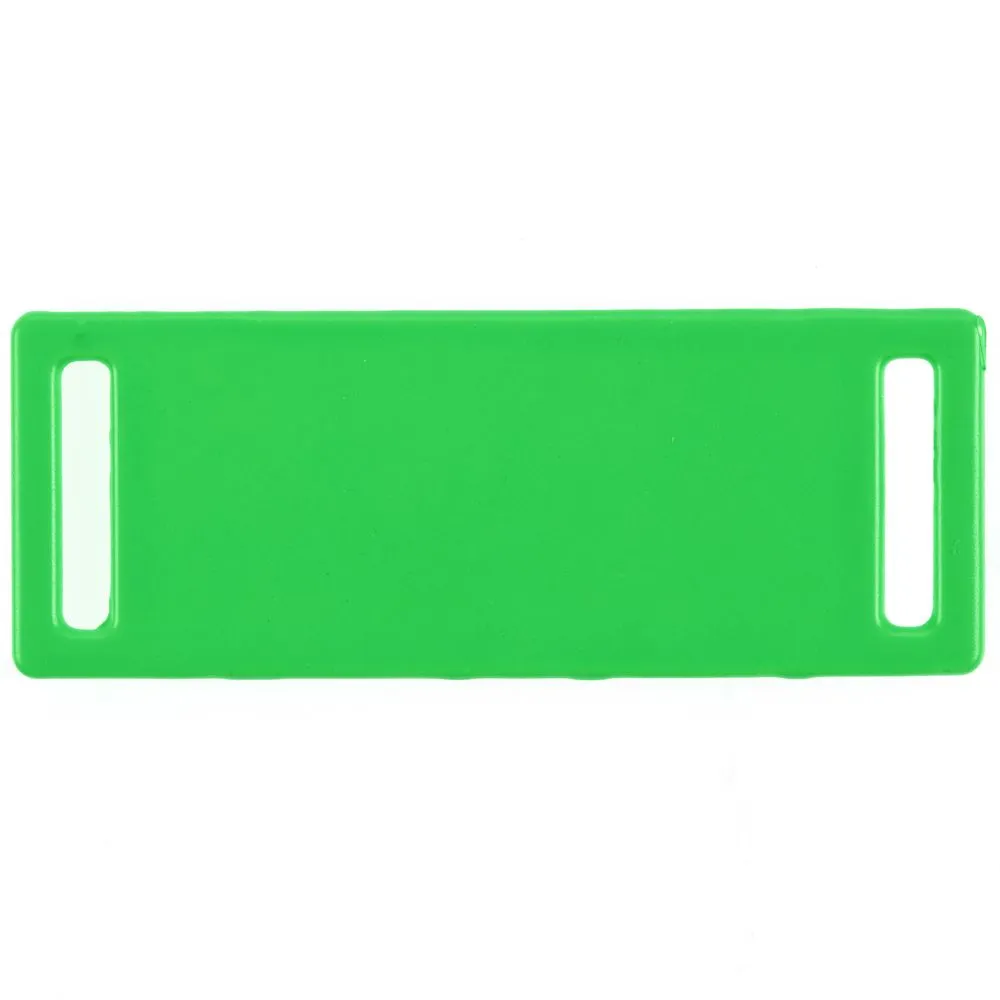 Шильдик металлический Kova, зеленый неон заказать онлайн с вашим дизайном на заказ в Москве и области