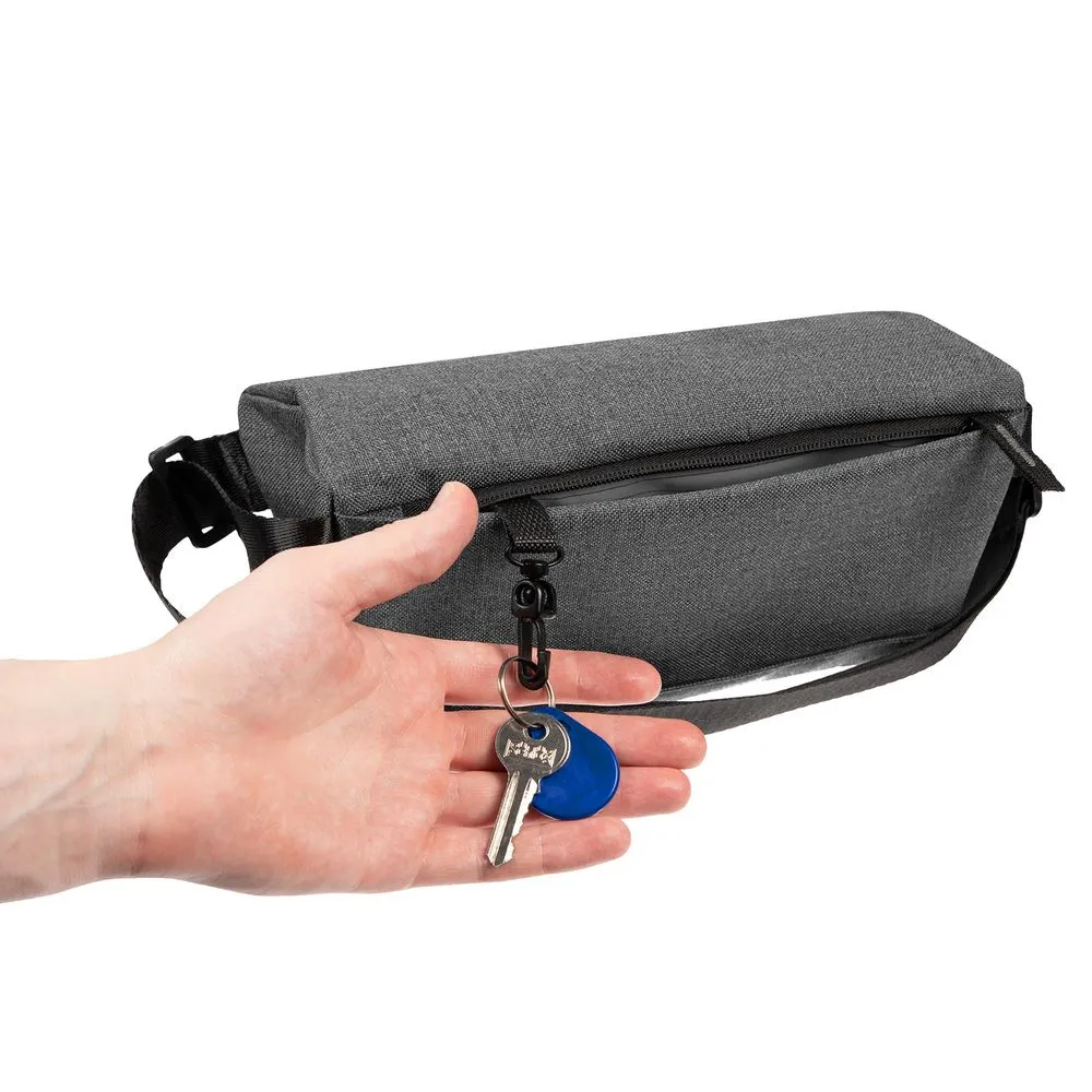 Поясная сумка Remark L, серая заказать онлайн с вашим дизайном на заказ в Москве и области