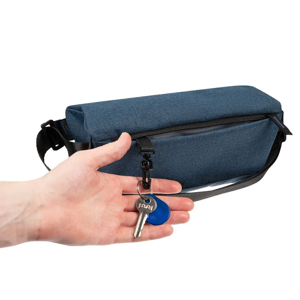 Поясная сумка Remark L, синяя заказать онлайн с вашим дизайном на заказ в Москве и области