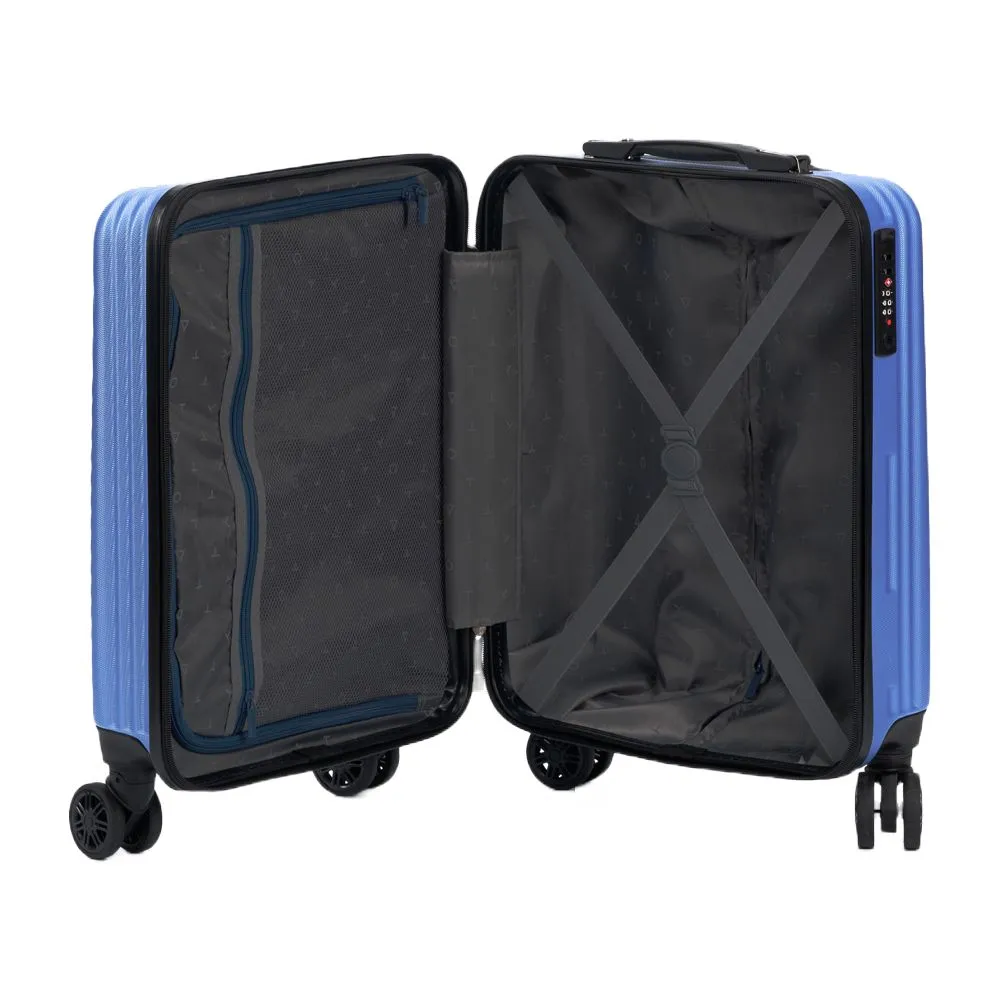 Чемодан Lama S, голубой заказать онлайн с вашим дизайном на заказ в Москве и области