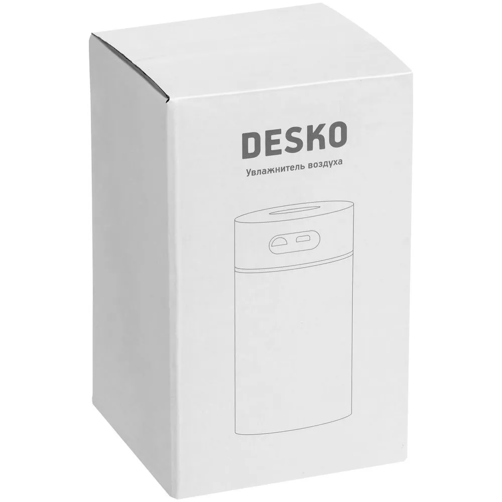 Настольный увлажнитель Desko, белый заказать онлайн с вашим дизайном на заказ в Москве и области