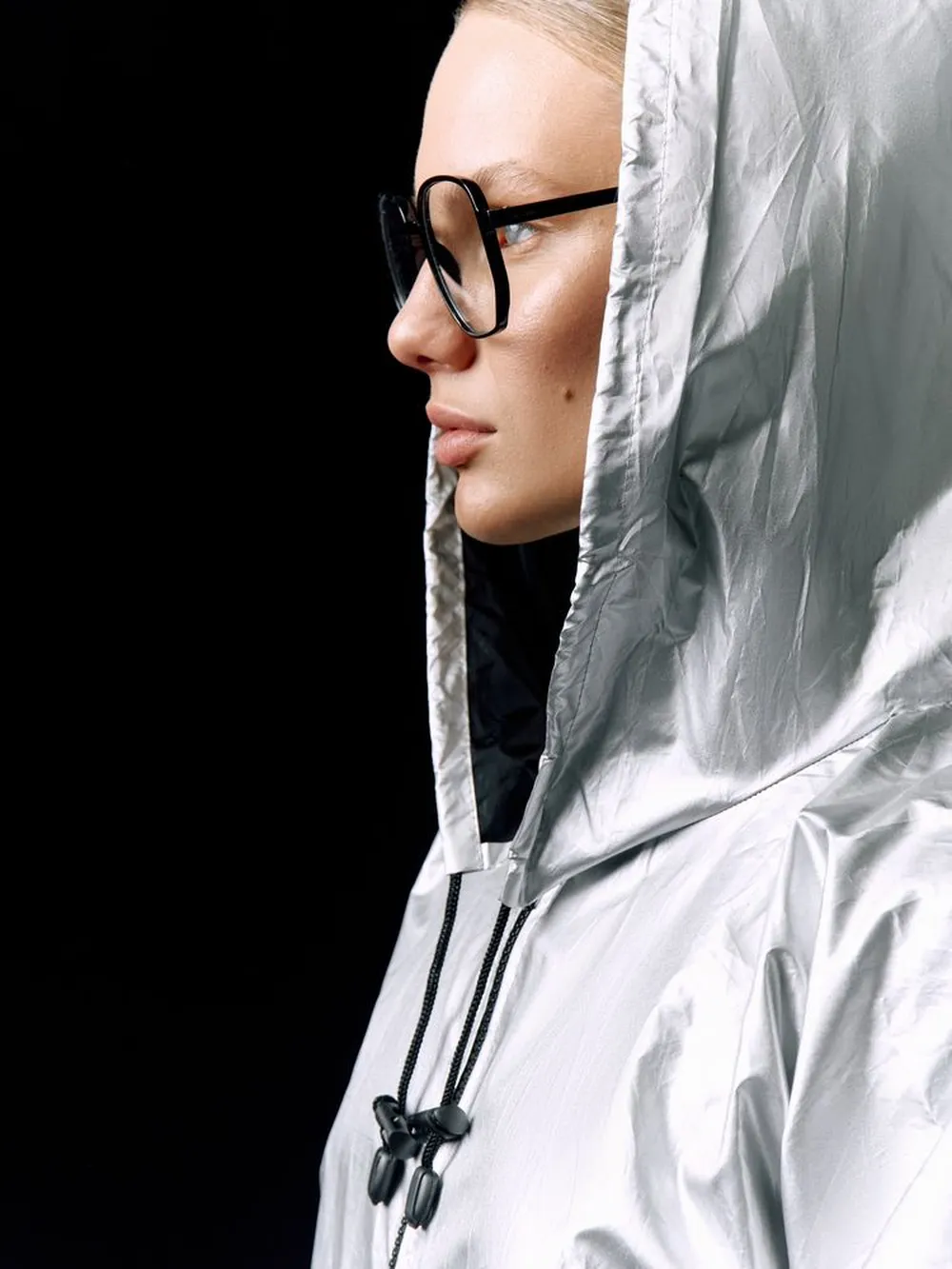 Дождевик Palladio Pockets, серебристый, размер L заказать онлайн с вашим дизайном на заказ в Москве и области