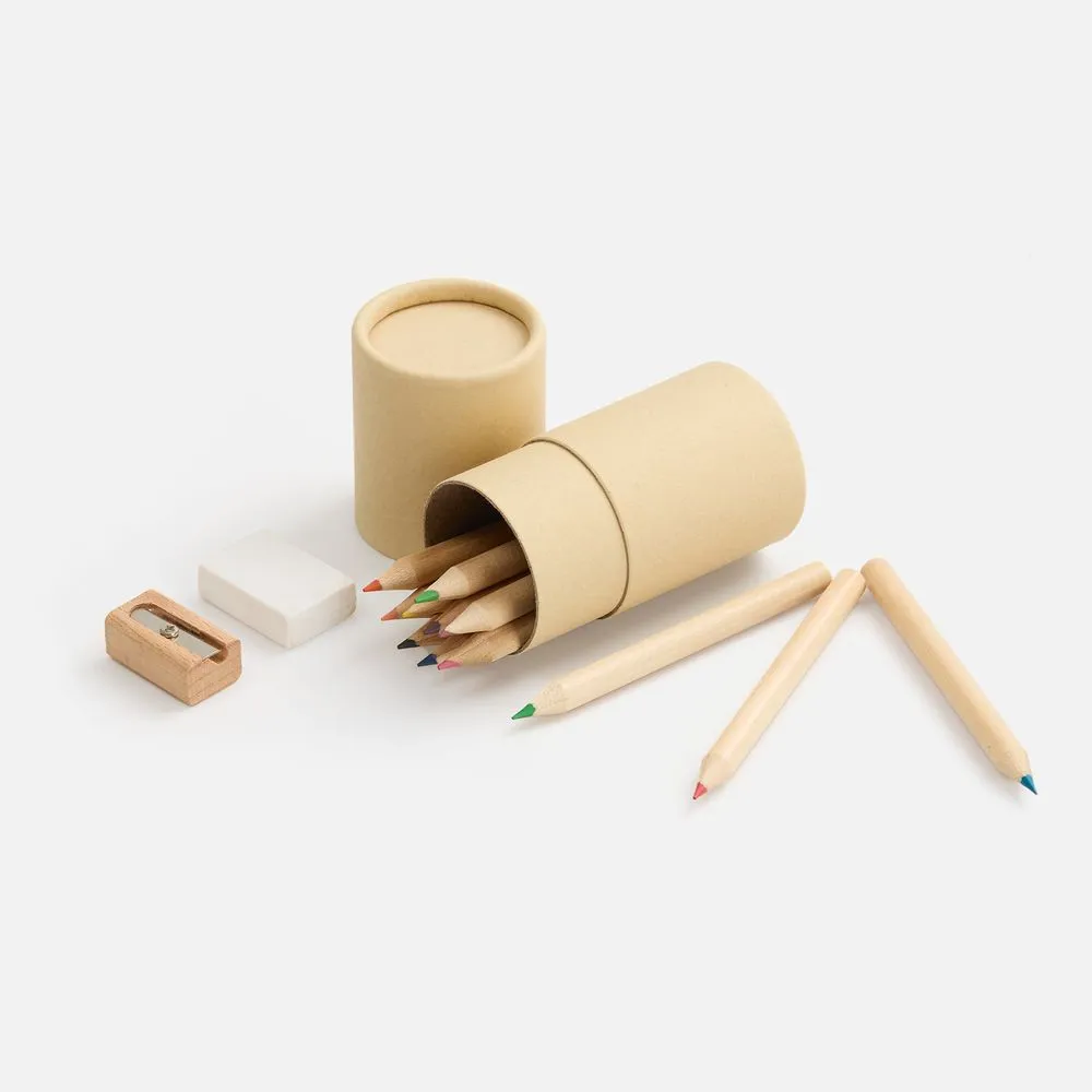 Набор цветных карандашей Pencilvania Tube Plus, крафт заказать онлайн с вашим дизайном на заказ в Москве и области