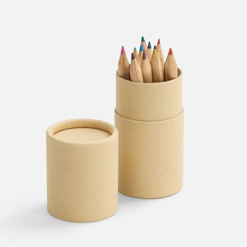 Набор цветных карандашей Pencilvania Tube Plus, крафт заказать онлайн с вашим дизайном на заказ в Москве и области