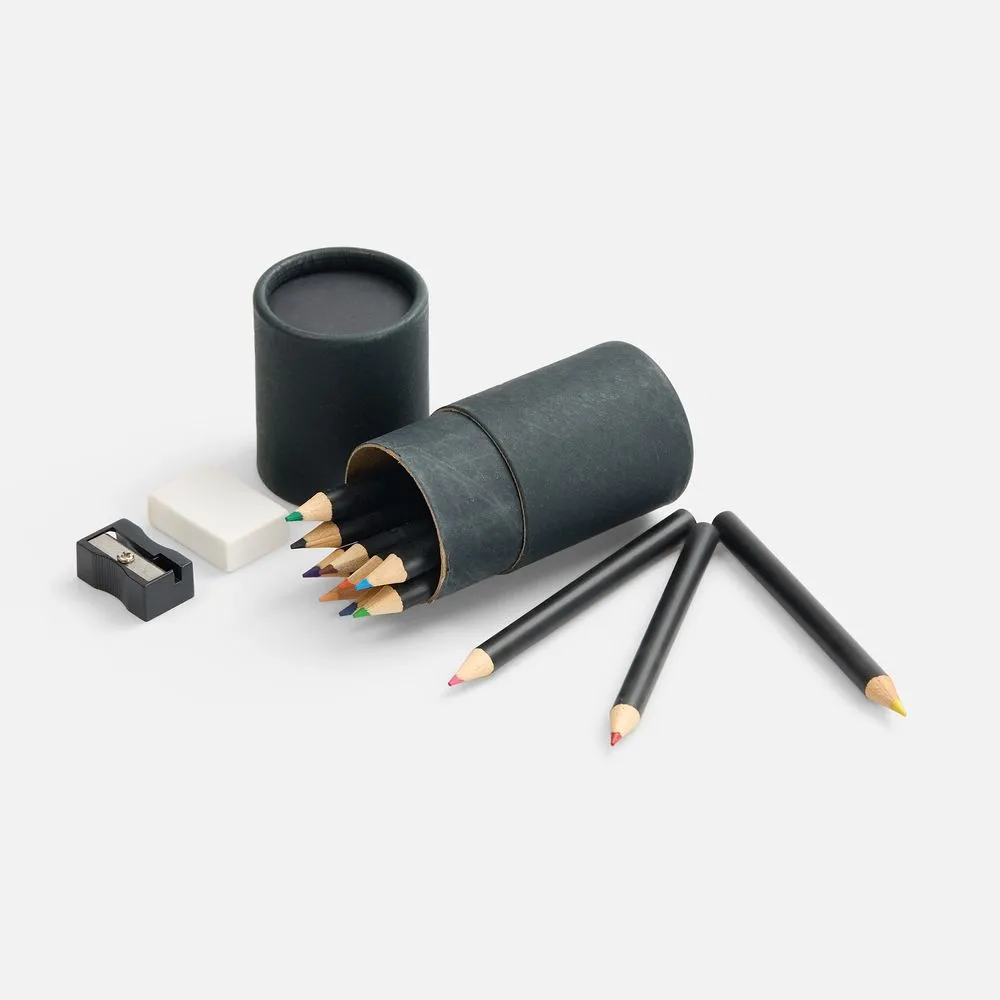 Набор цветных карандашей Pencilvania Tube Plus, черный заказать онлайн с вашим дизайном на заказ в Москве и области