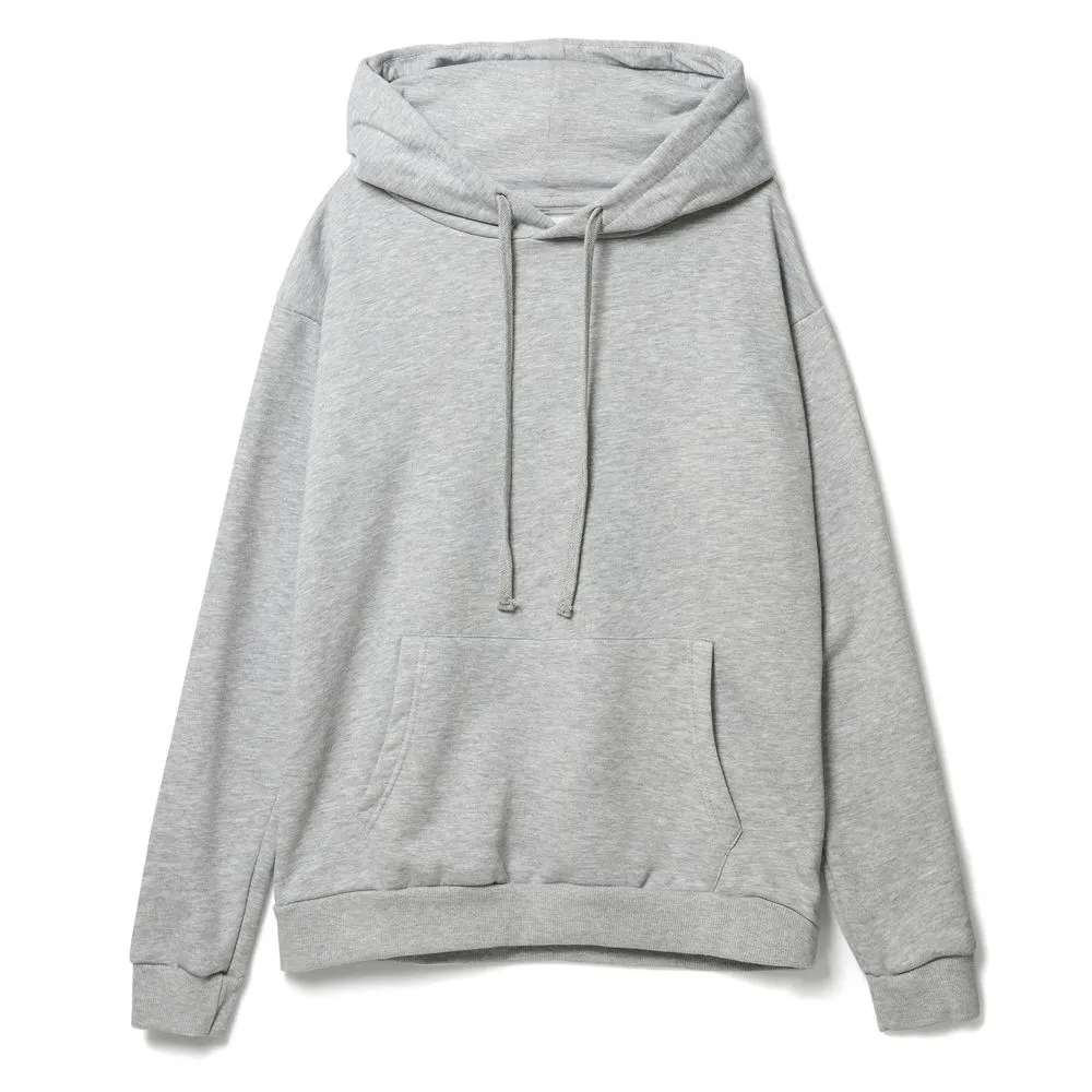 Худи унисекс Tuloksa 280, серый меланж, размер 5XL заказать онлайн с вашим дизайном на заказ в Москве и области