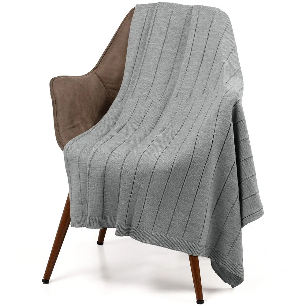 Плед Bambolay, светло-серый заказать онлайн с вашим дизайном на заказ в Москве и области