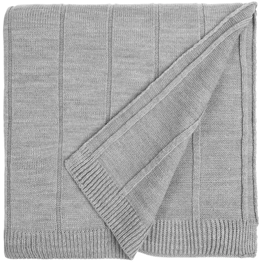 Плед Bambolay, светло-серый заказать онлайн с вашим дизайном на заказ в Москве и области