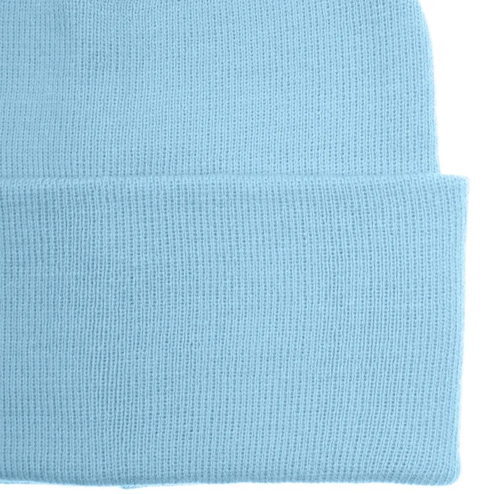 Шапка Urban Flow, голубая заказать онлайн с вашим дизайном на заказ в Москве и области