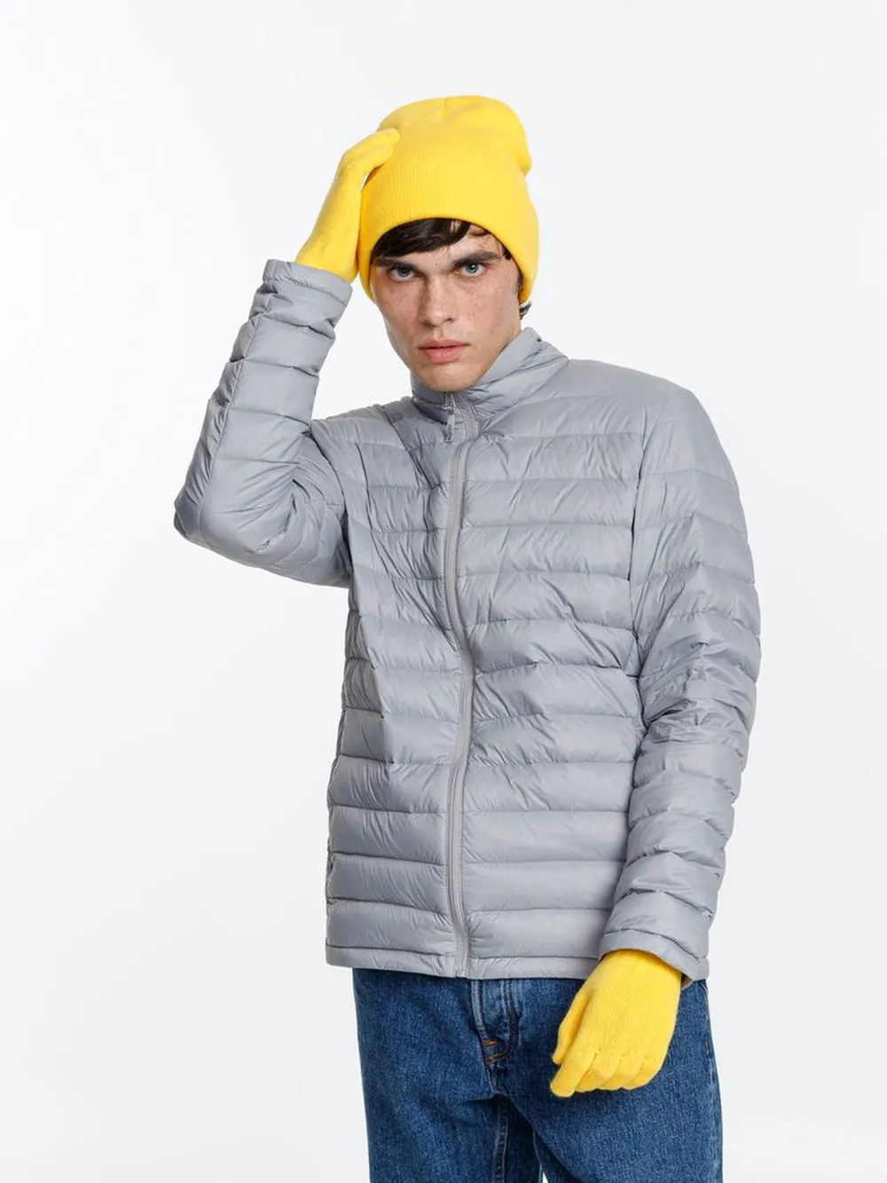 Перчатки Urban Flow, желтые, размер L/XL заказать онлайн с вашим дизайном на заказ в Москве и области
