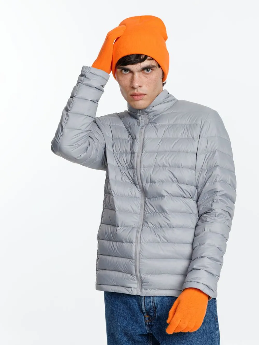 Перчатки Urban Flow, оранжевые, размер S/M заказать онлайн с вашим дизайном на заказ в Москве и области