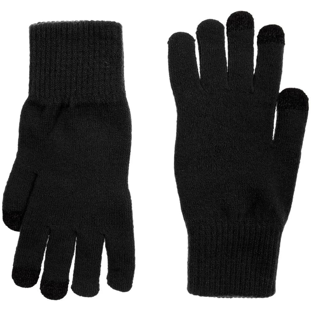 Перчатки сенсорные Urban Flow, черные, размер L/XL заказать онлайн с вашим дизайном на заказ в Москве и области