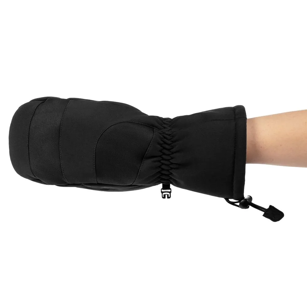 Варежки Lillehammer, черные, размер M заказать онлайн с вашим дизайном на заказ в Москве и области