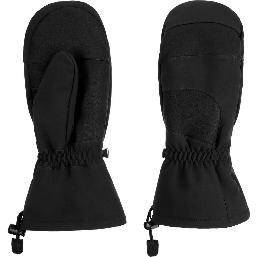 Варежки Lillehammer, черные, размер M заказать онлайн с вашим дизайном на заказ в Москве и области