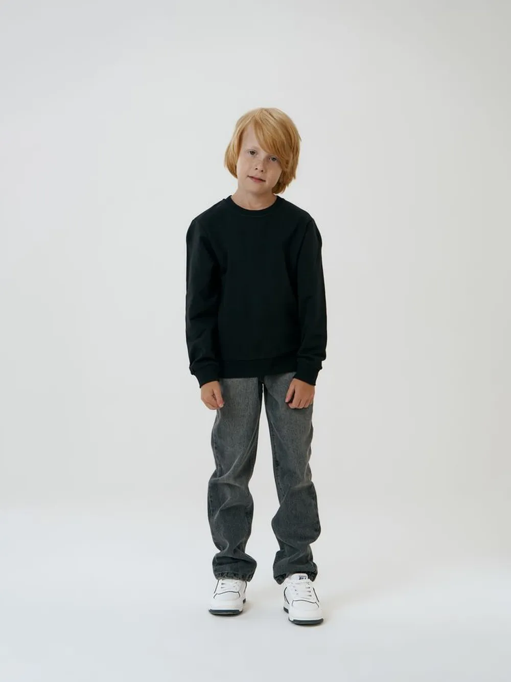 Свитшот Toima Kids 2.0, черный, 6 лет заказать онлайн с вашим дизайном на заказ в Москве и области