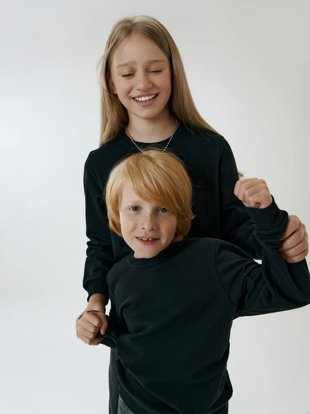 Свитшот Toima Kids 2.0, черный, 6 лет заказать онлайн с вашим дизайном на заказ в Москве и области