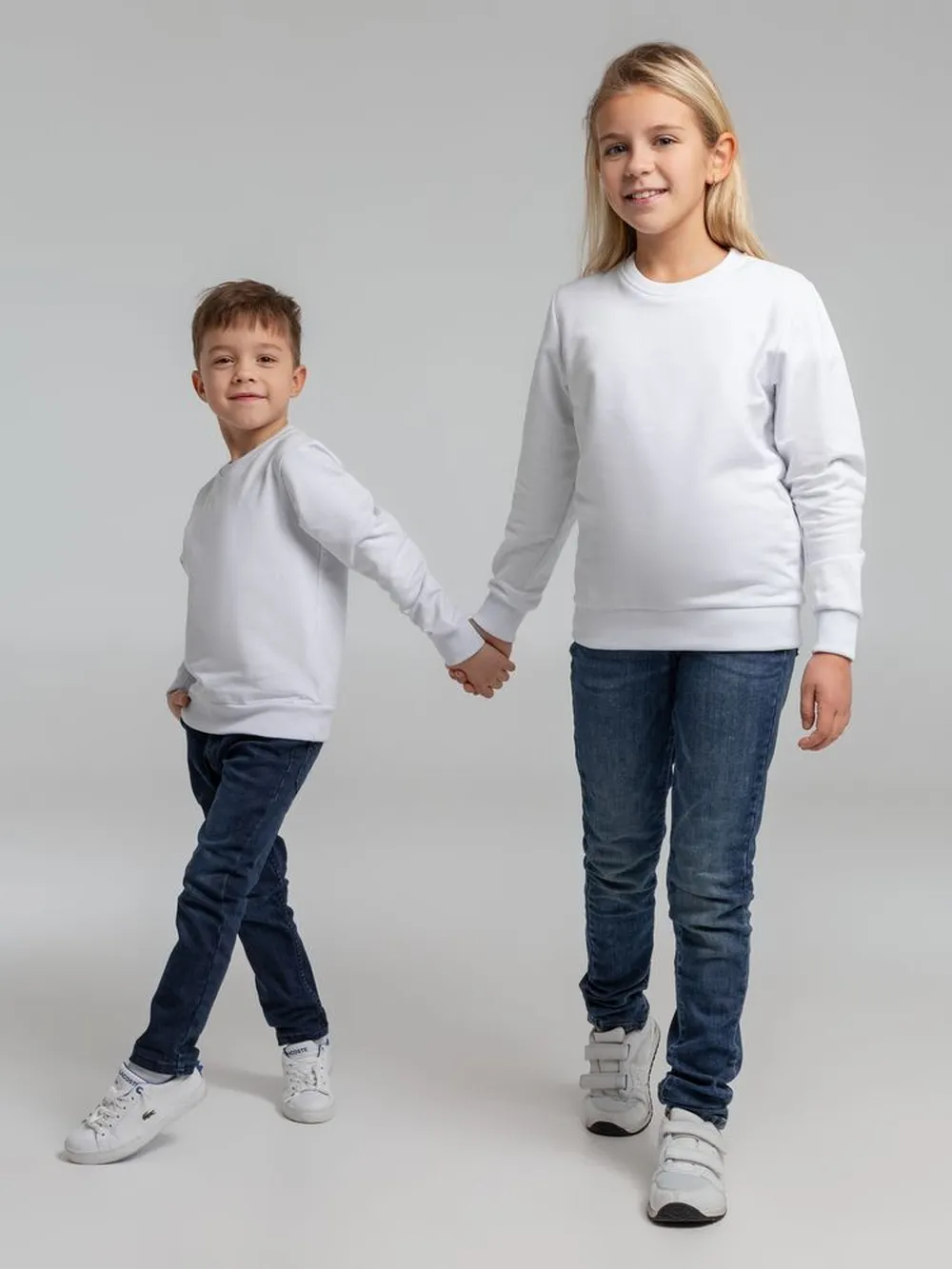 Свитшот Toima Kids 2.0, белый, 6 лет заказать онлайн с вашим дизайном на заказ в Москве и области