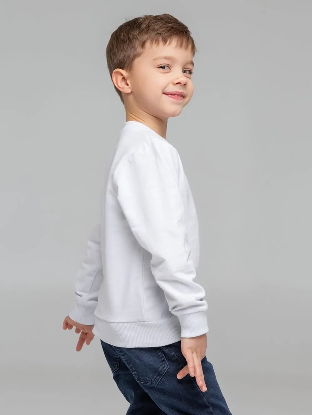 Свитшот Toima Kids 2.0, белый, 6 лет заказать онлайн с вашим дизайном на заказ в Москве и области