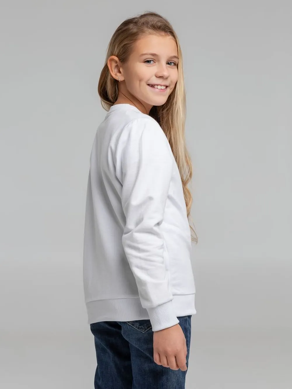 Свитшот Toima Kids 2.0, белый, 10 лет заказать онлайн с вашим дизайном на заказ в Москве и области