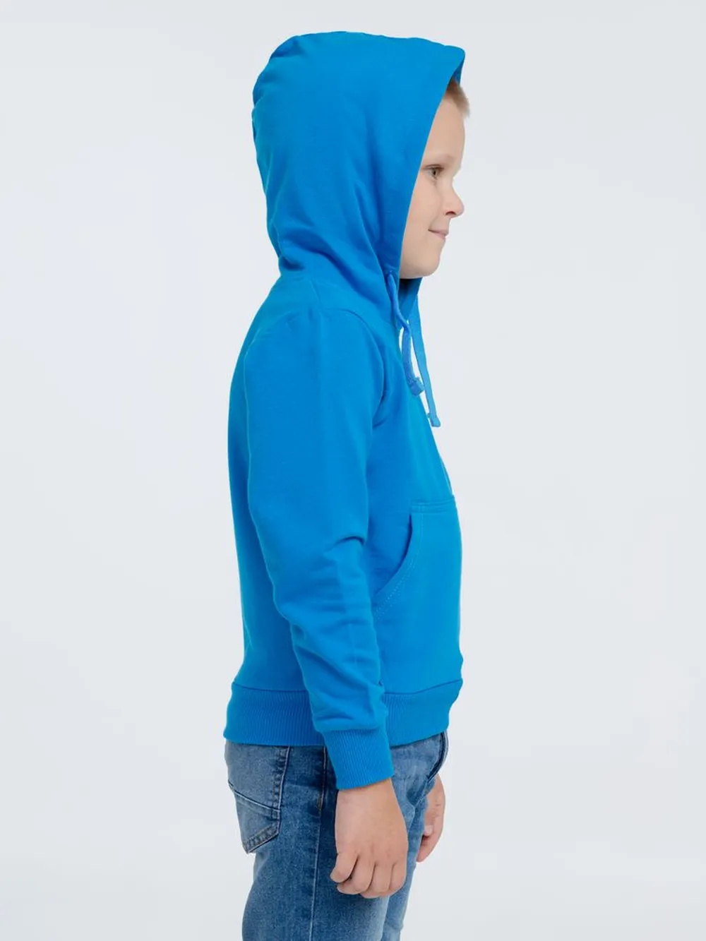 Худи детское Kirenga 2.0 Kids, бирюзовое, 10 лет заказать онлайн с вашим дизайном на заказ в Москве и области