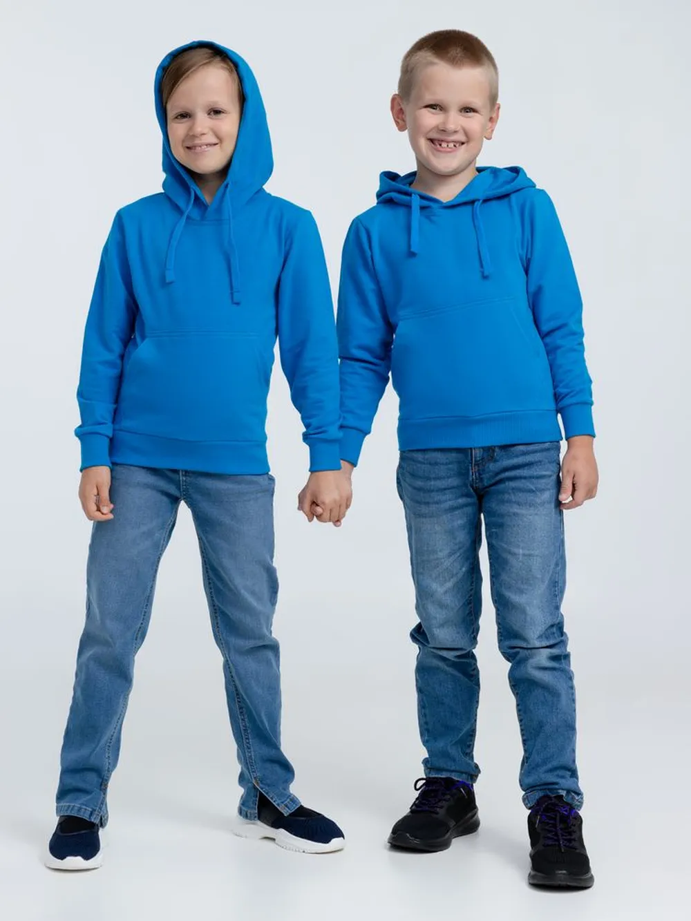 Худи детское Kirenga 2.0 Kids, бирюзовое, 10 лет заказать онлайн с вашим дизайном на заказ в Москве и области