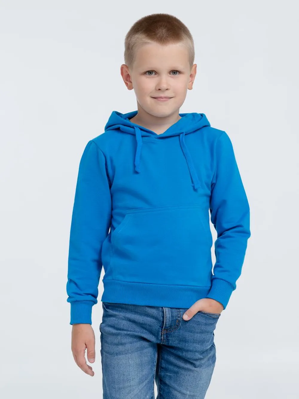 Худи детское Kirenga 2.0 Kids, бирюзовое, 10 лет заказать онлайн с вашим дизайном на заказ в Москве и области