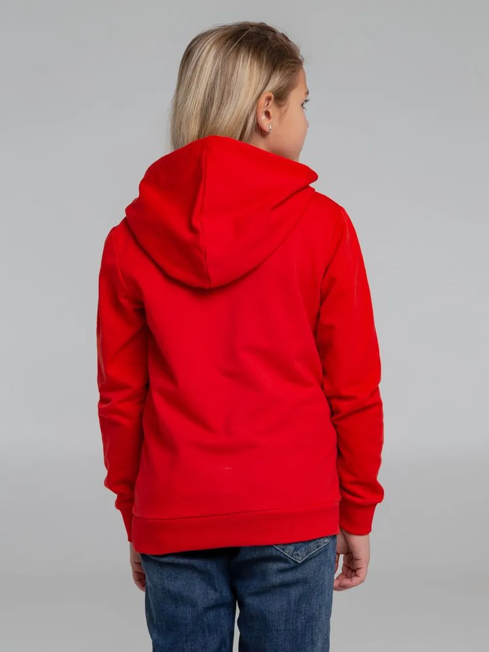 Худи детское Kirenga Kids 2.0, красное, 6 лет заказать онлайн с вашим дизайном на заказ в Москве и области