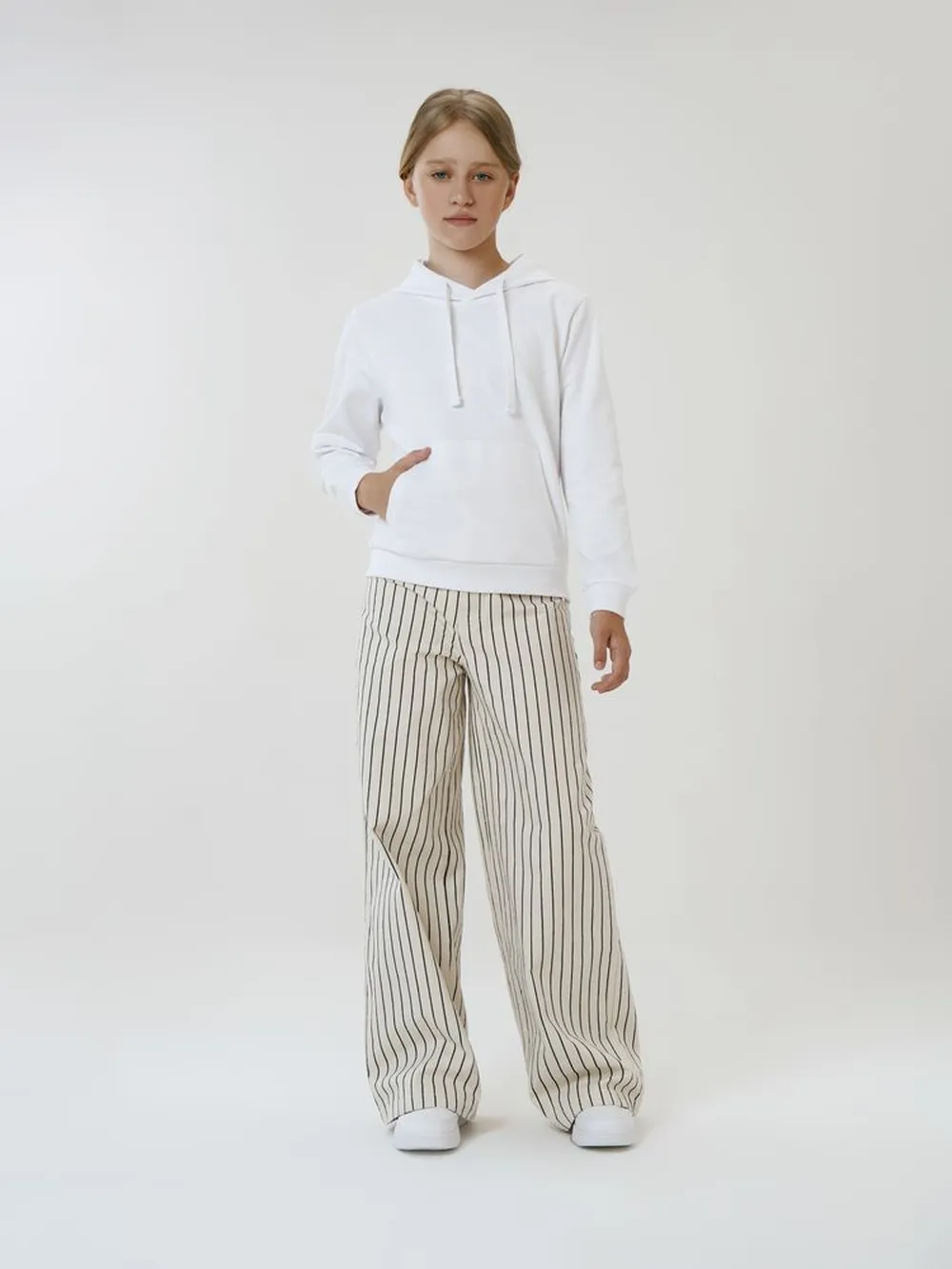 Худи детское Kirenga Kids 2.0, белое, 12 лет заказать онлайн с вашим дизайном на заказ в Москве и области