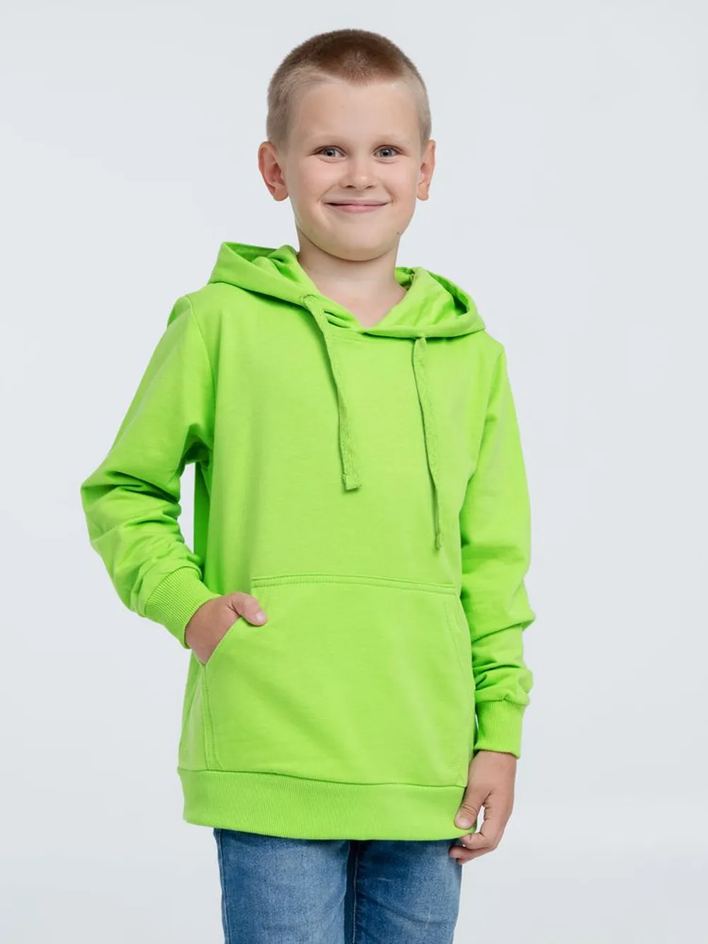 Худи детское Kirenga 2.0 Kids, зеленое яблоко, 6 лет заказать онлайн с вашим дизайном на заказ в Москве и области