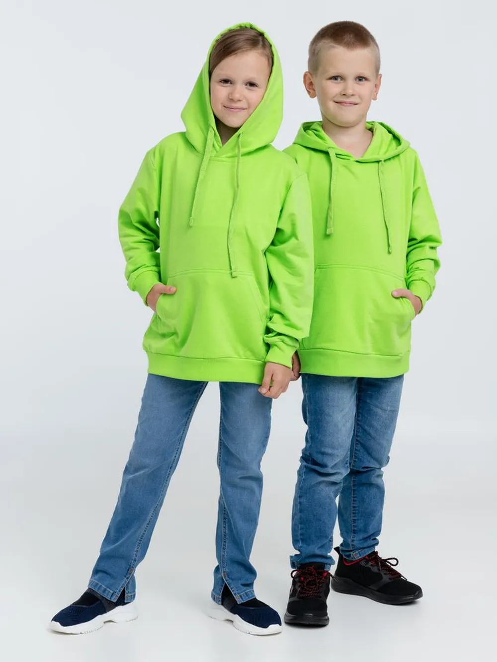 Худи детское Kirenga 2.0 Kids, зеленое яблоко, 6 лет заказать онлайн с вашим дизайном на заказ в Москве и области