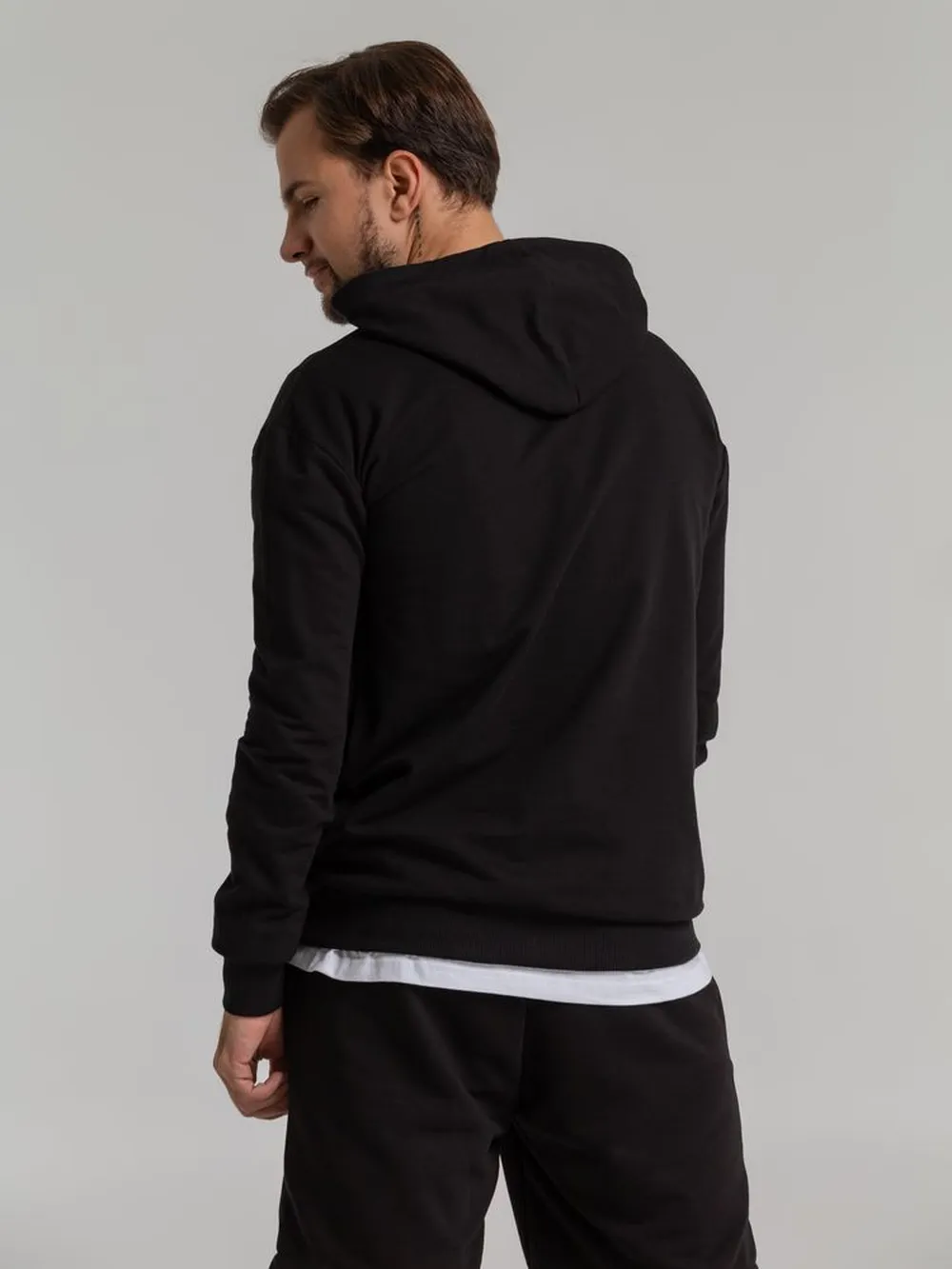 Худи Kirenga 2.0, черное, размер 3XL заказать онлайн с вашим дизайном на заказ в Москве и области