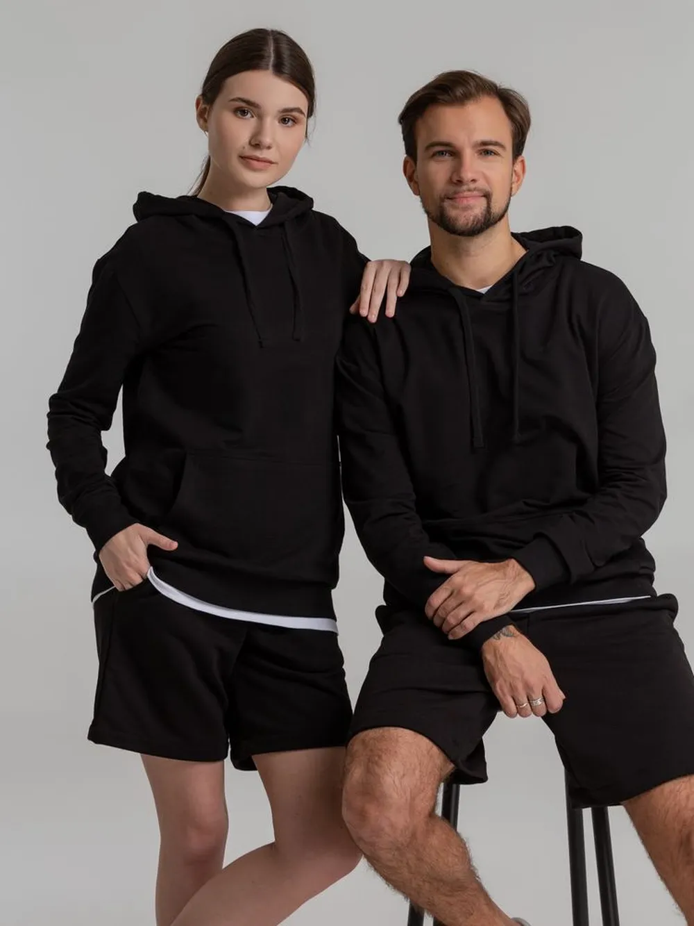 Худи Kirenga 2.0, черное, размер 3XL заказать онлайн с вашим дизайном на заказ в Москве и области