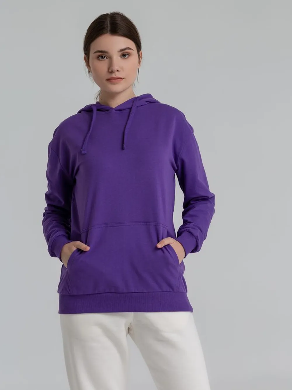 Худи Kirenga 2.0, фиолетовое, размер 3XL заказать онлайн с вашим дизайном на заказ в Москве и области