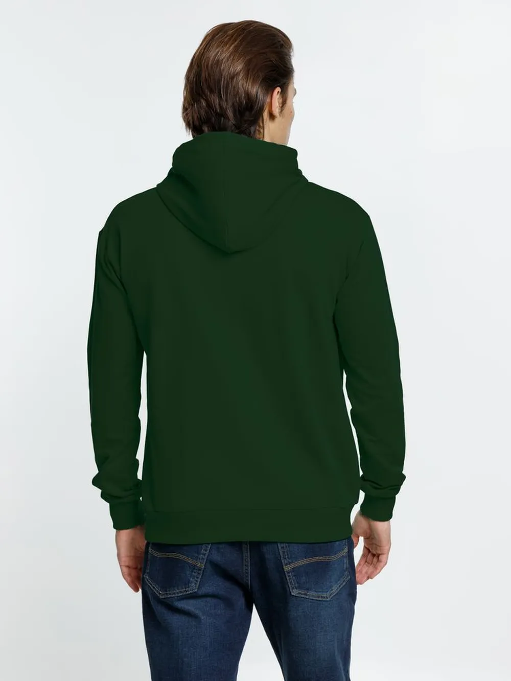 Худи Kirenga 2.0, темно-зеленое, размер M заказать онлайн с вашим дизайном на заказ в Москве и области