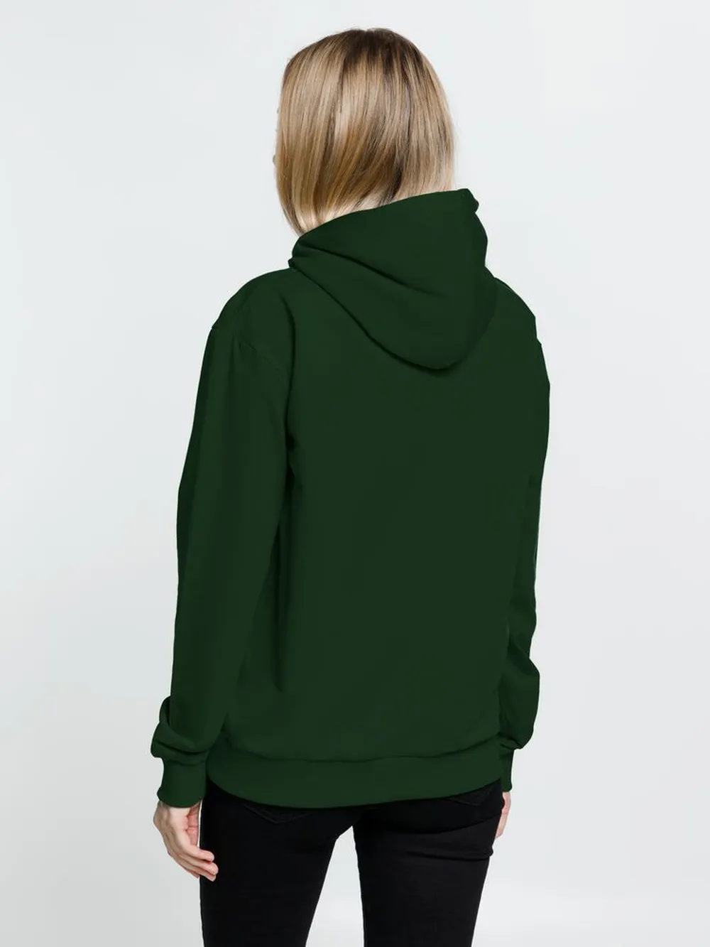 Худи Kirenga 2.0, темно-зеленое, размер M заказать онлайн с вашим дизайном на заказ в Москве и области