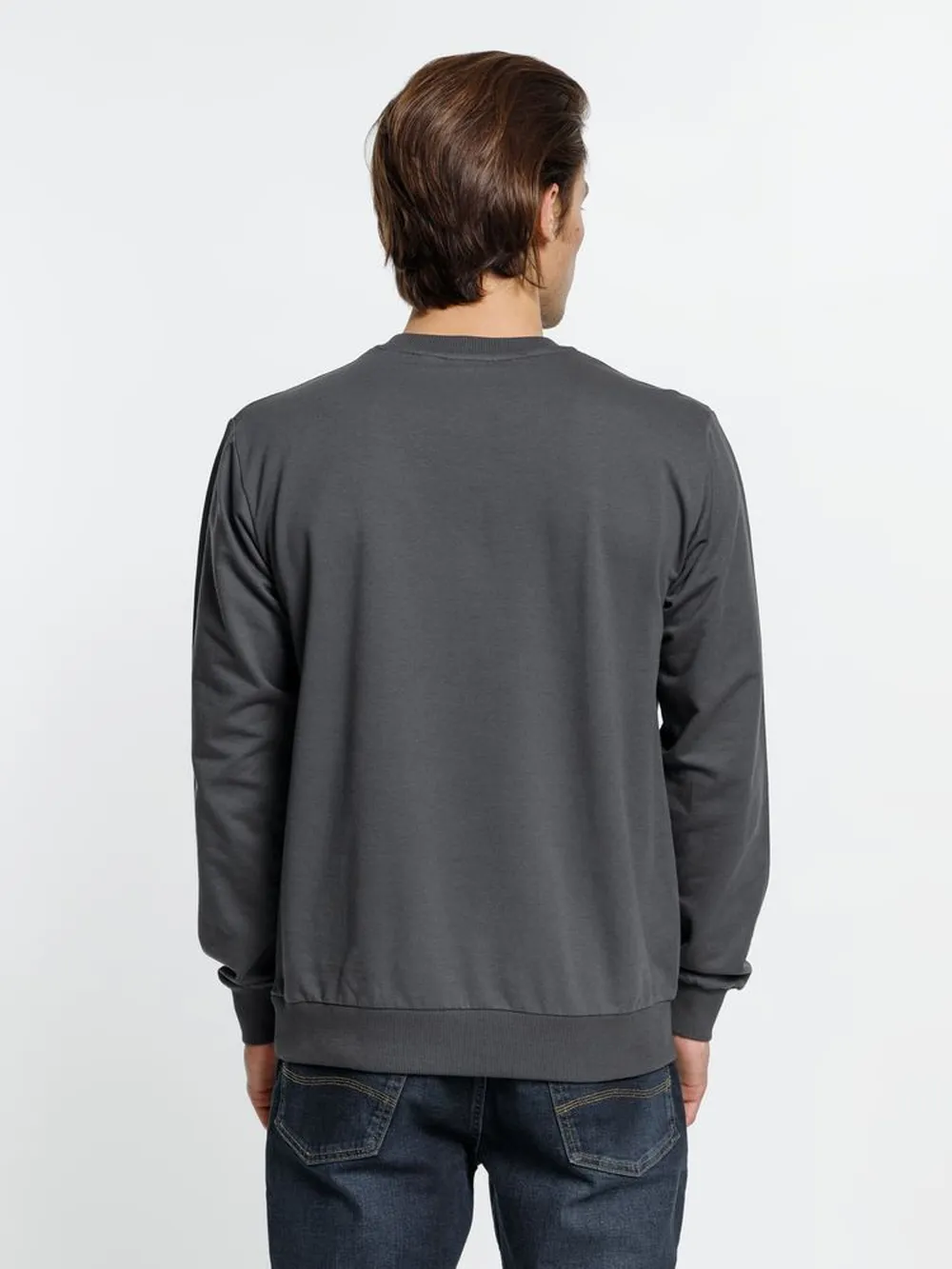 Свитшот Toima 2.0, темно-серый (графит) заказать онлайн с вашим дизайном на заказ в Москве и области