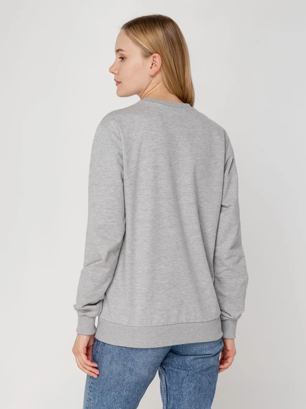 Свитшот Toima 2.0, серый меланж, размер L заказать онлайн с вашим дизайном на заказ в Москве и области