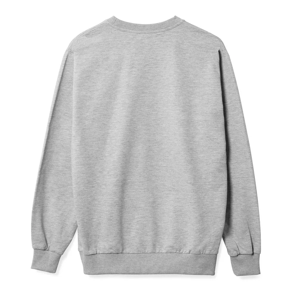Свитшот Toima 2.0, серый меланж, размер L заказать онлайн с вашим дизайном на заказ в Москве и области