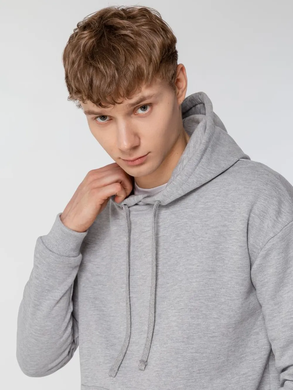 Худи Kirenga Heavy 2.0, серый меланж, размер 4XL заказать онлайн с вашим дизайном на заказ в Москве и области