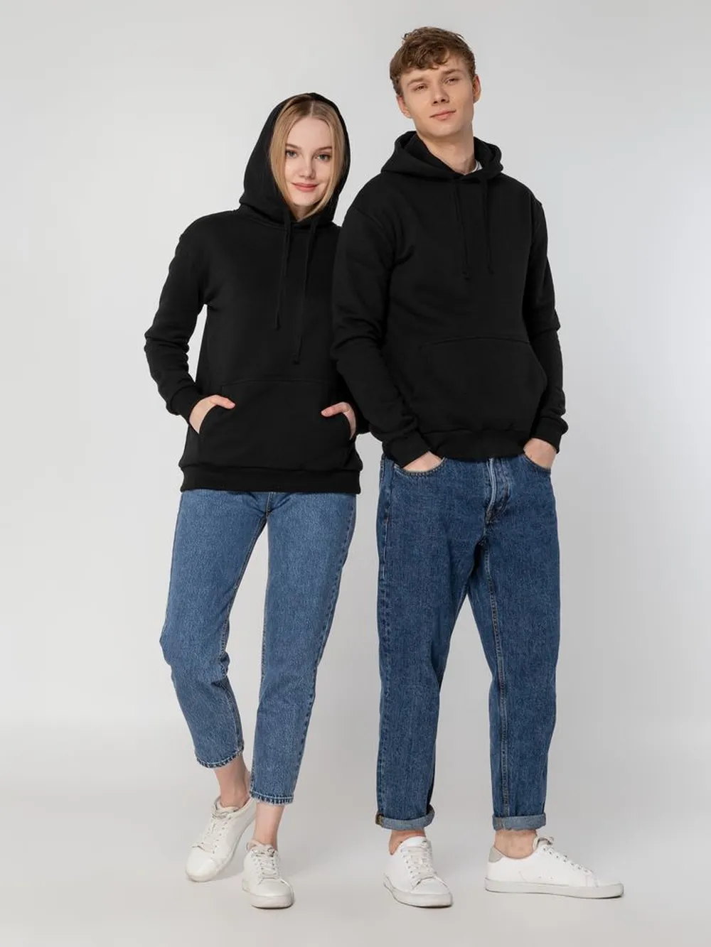 Худи Kirenga Heavy 2.0, черное, размер XS заказать онлайн с вашим дизайном на заказ в Москве и области
