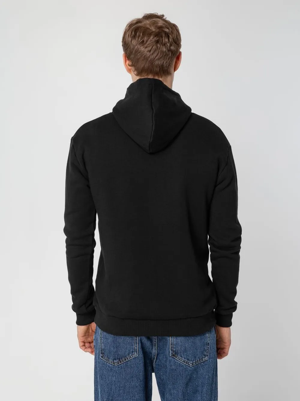 Худи Kirenga Heavy 2.0, черное, размер XS заказать онлайн с вашим дизайном на заказ в Москве и области