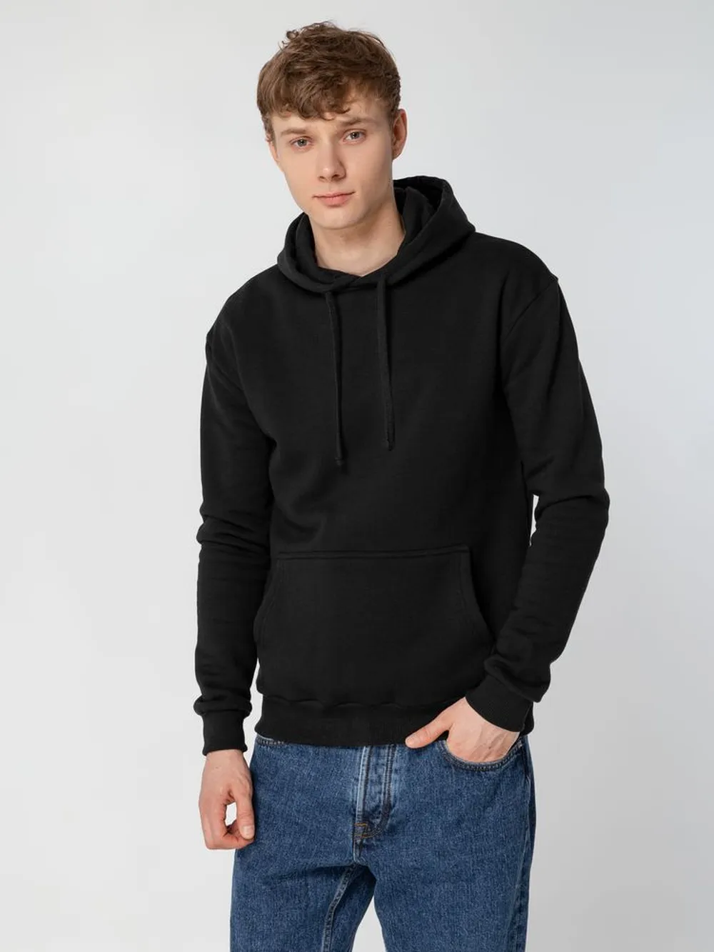 Худи Kirenga Heavy 2.0, черное, размер 5XL заказать онлайн с вашим дизайном на заказ в Москве и области