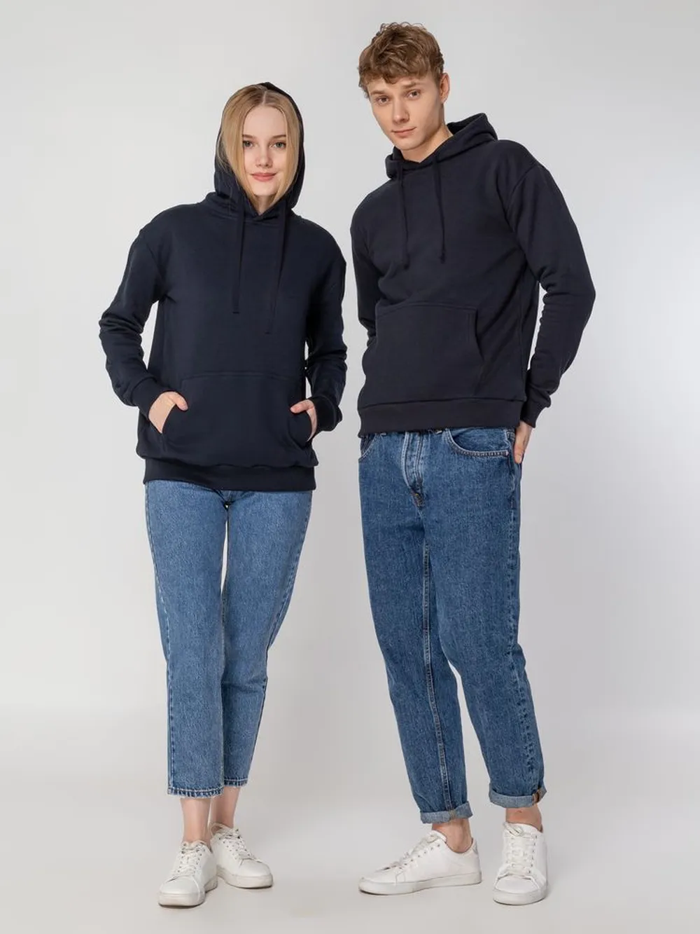 Худи Kirenga Heavy 2.0, темно-синее, размер XXL заказать онлайн с вашим дизайном на заказ в Москве и области