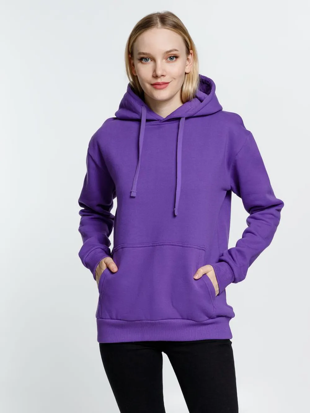 Худи Kirenga Heavy 2.0, фиолетовое, размер XL заказать онлайн с вашим дизайном на заказ в Москве и области
