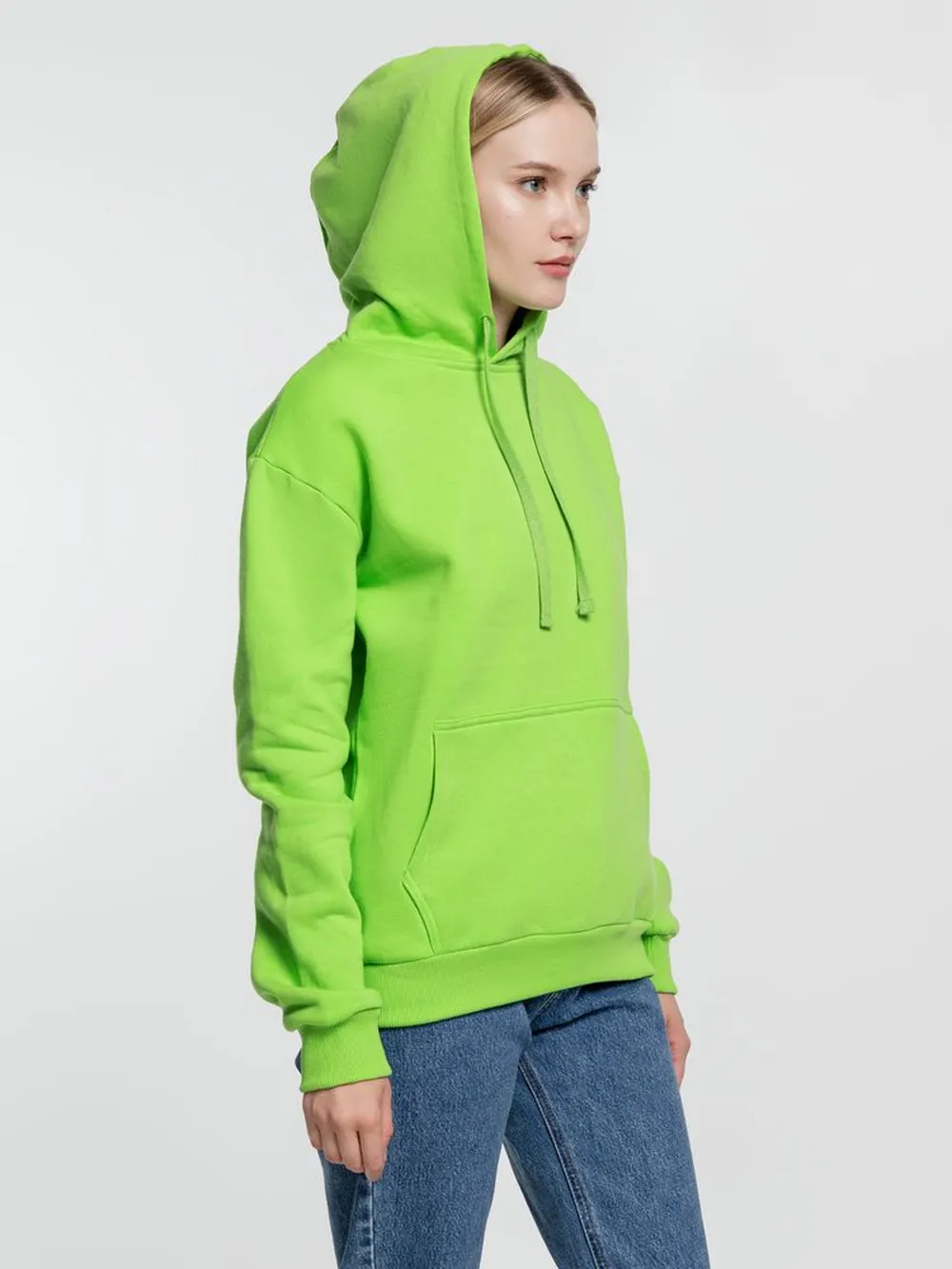 Худи Kirenga Heavy 2.0, зеленое яблоко, размер 4XL заказать онлайн с вашим дизайном на заказ в Москве и области