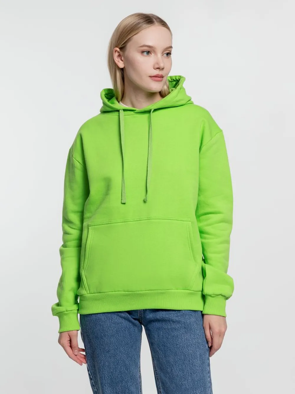 Худи Kirenga Heavy 2.0, зеленое яблоко, размер 4XL заказать онлайн с вашим дизайном на заказ в Москве и области