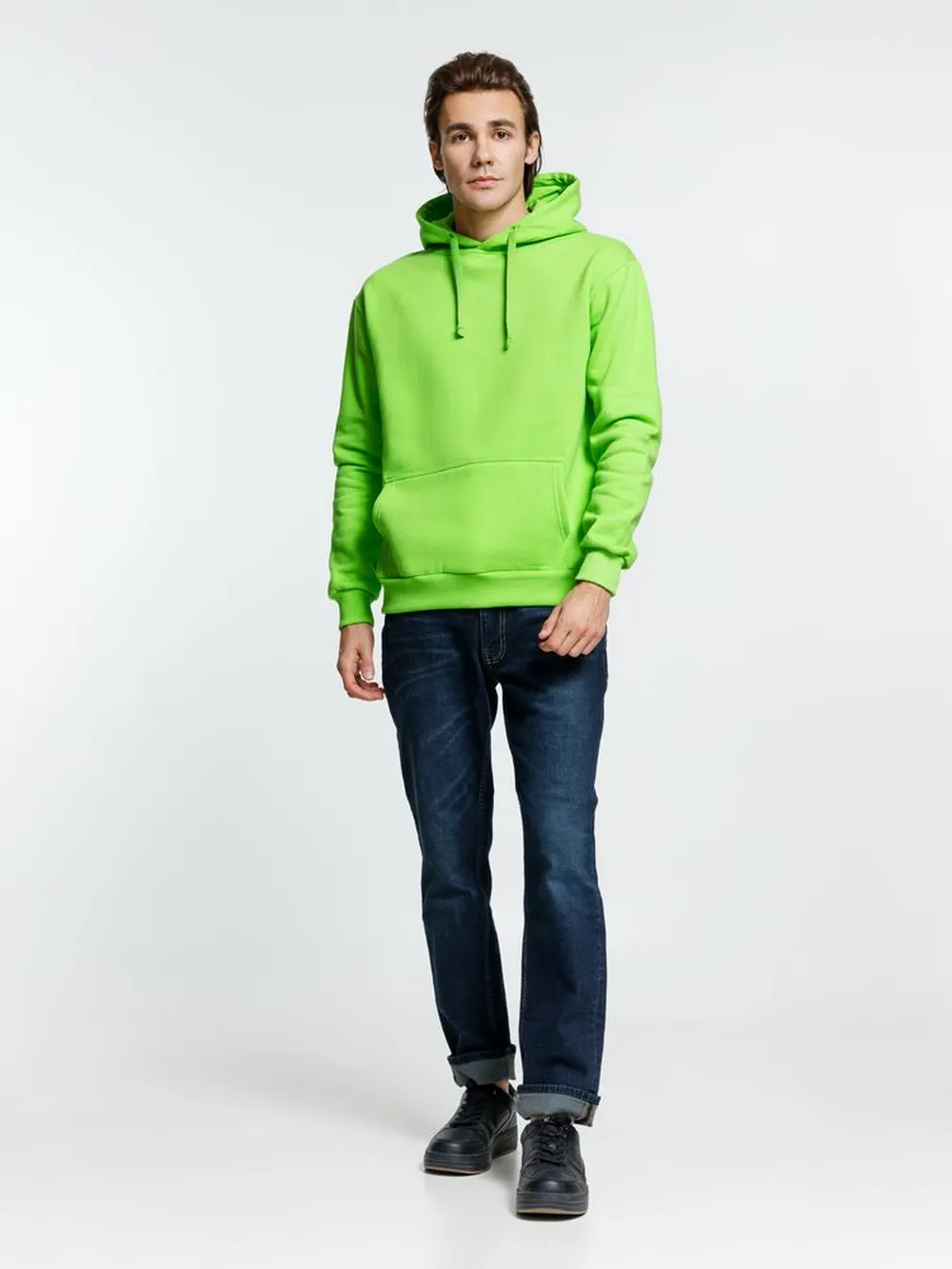 Худи Kirenga Heavy 2.0, зеленое яблоко, размер 4XL заказать онлайн с вашим дизайном на заказ в Москве и области