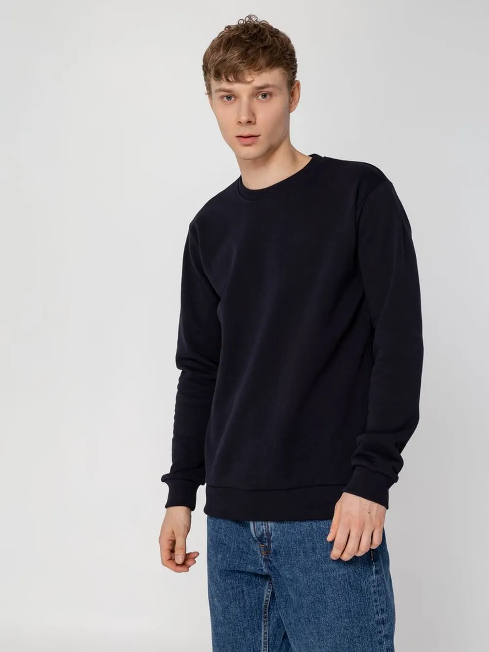 Свитшот Toima Heavy 2.0, темно-синий, размер XL заказать онлайн с вашим дизайном на заказ в Москве и области