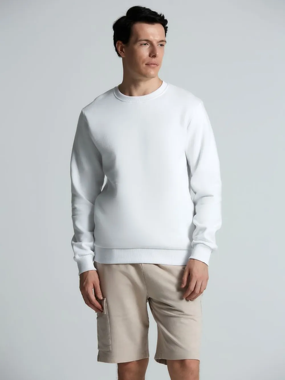 Свитшот Toima Heavy 2.0, белый, размер L заказать онлайн с вашим дизайном на заказ в Москве и области